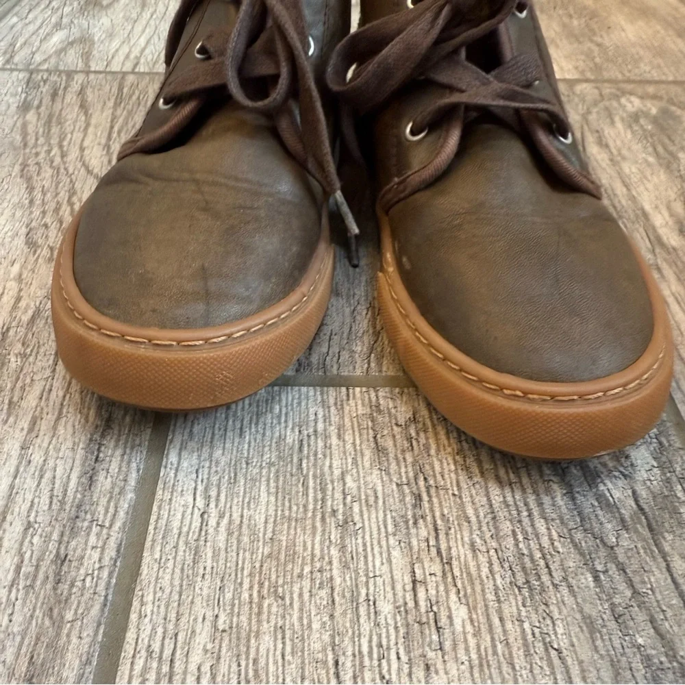 Polo by Ralph Lauren Brown Leather Chukka Boots